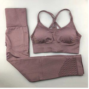 NWOT Seamless Yoga fitness leggings set